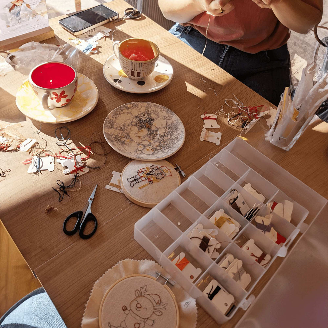 Ateliers de broderie à Toulouse | Cours créatifs en petit groupe