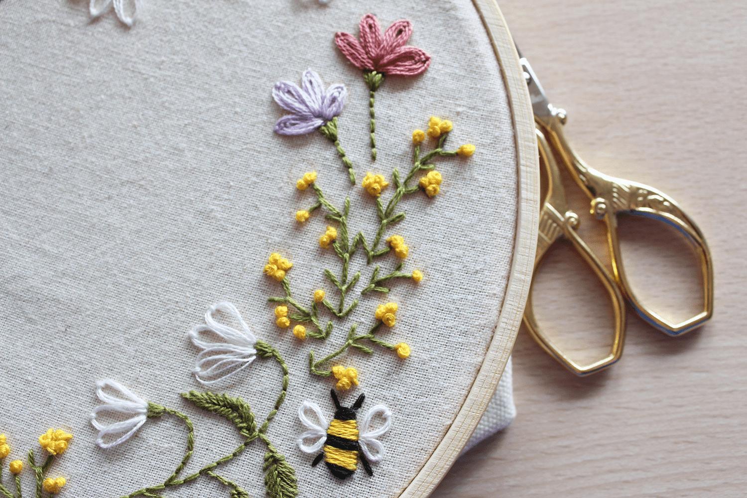 Quels sont les points de broderie à connaître quand on débute ?