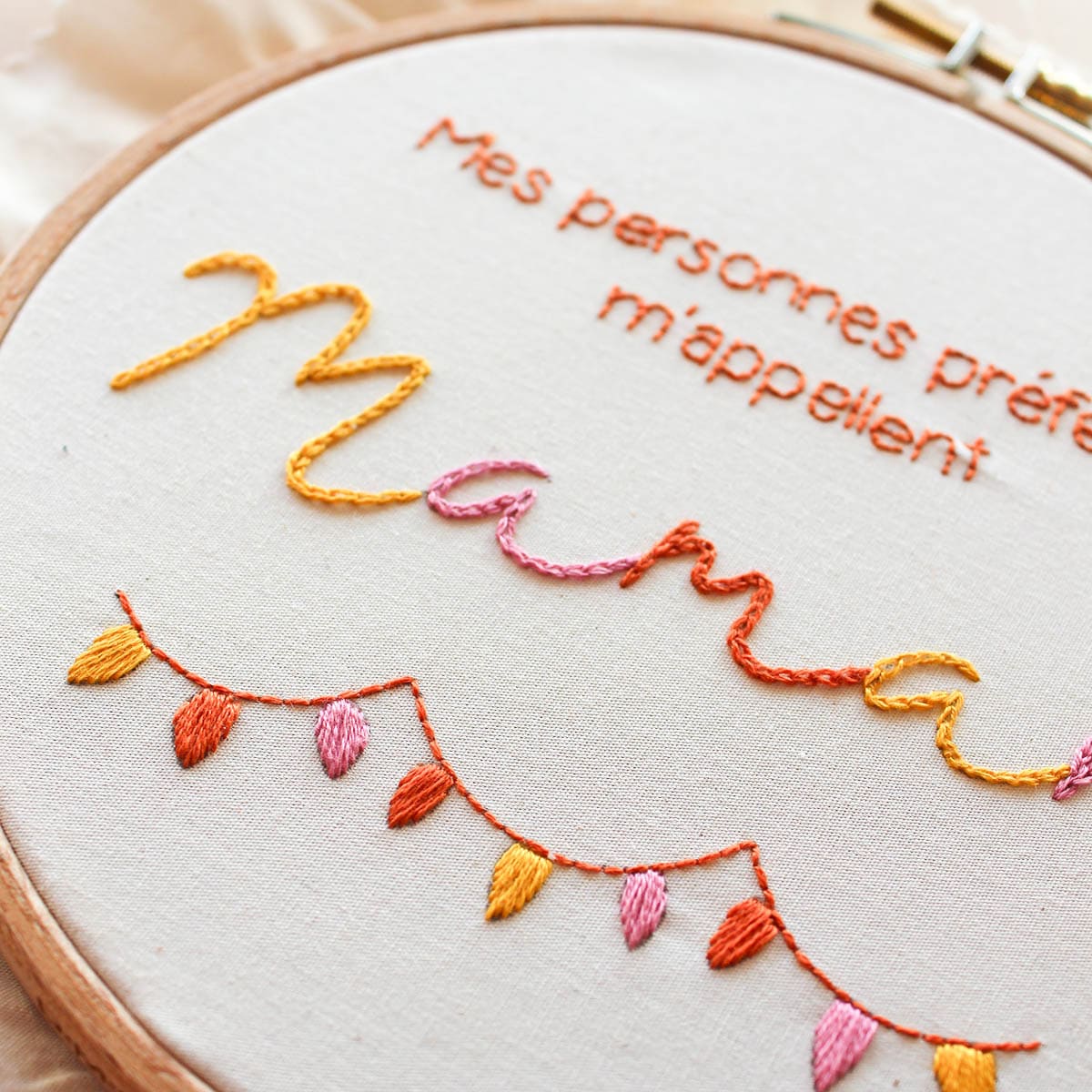 Fête des mères atelier broderie Toulouse